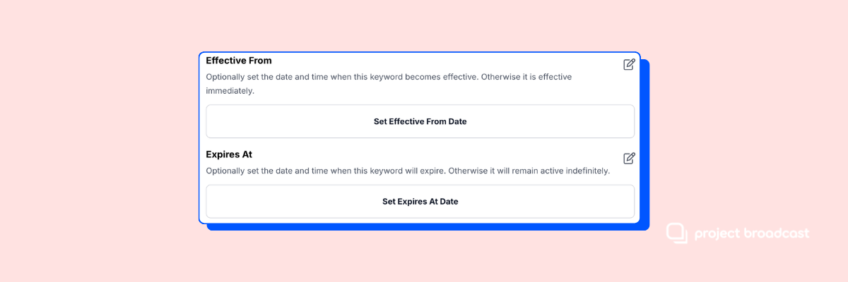 Smarter Keyword Management